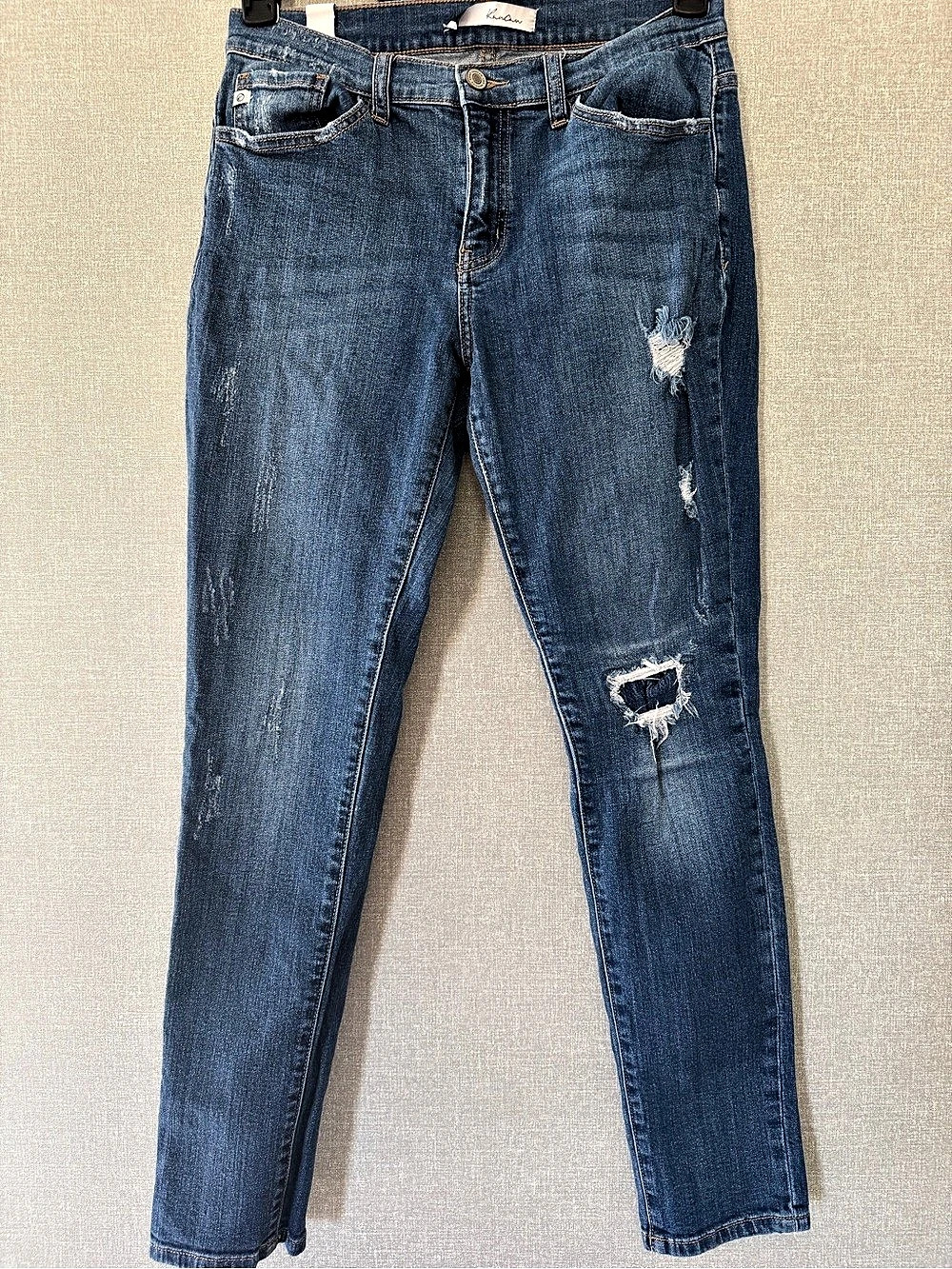 Kut from the Kloth Mia Skinny Jeans in Blue Waist 26